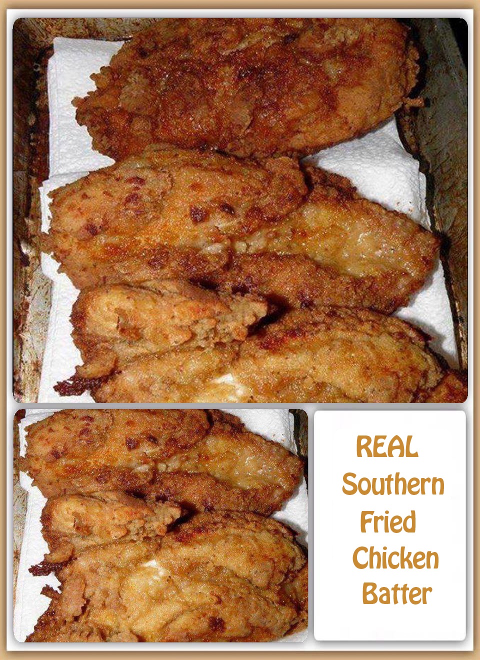 REAL Southern Fried Chicken Batter Recipes 2 Day