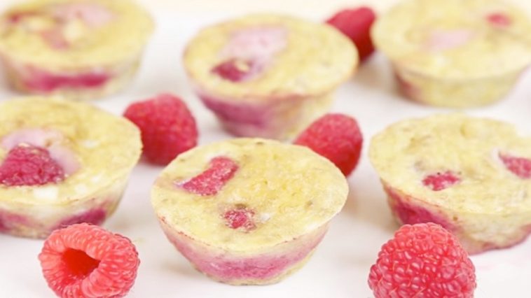 3 Ingredient Berry Egg Muffins