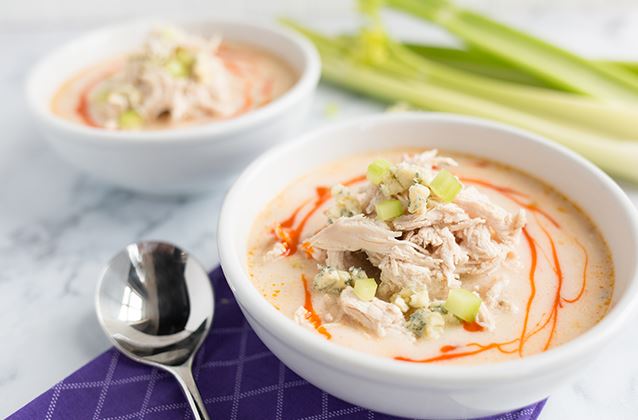 Low-Carb Buffalo Chicken Soup