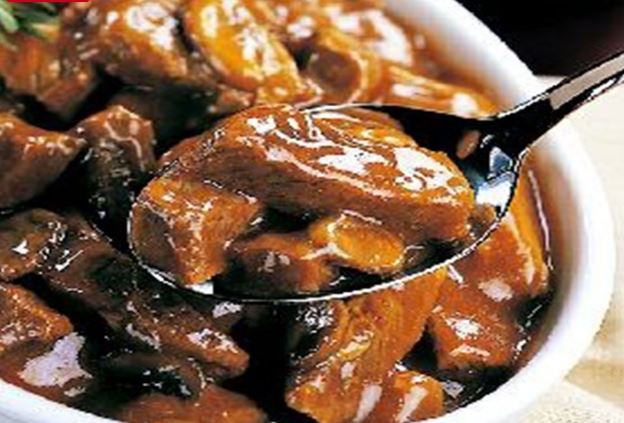 Beef Tips in Mushroom Sauce Crock Pot Recipe