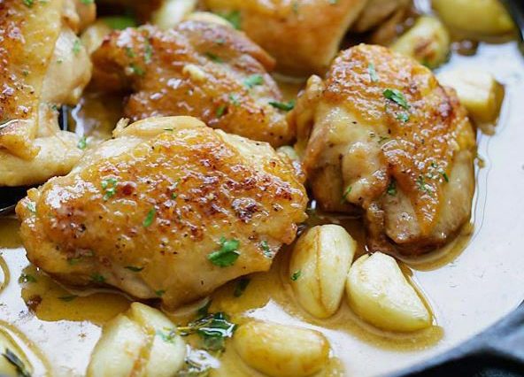 Creamy Garlic Chicken Recipe