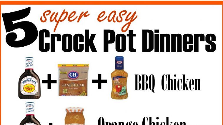 5 Super Easy Crock Pot Dinners