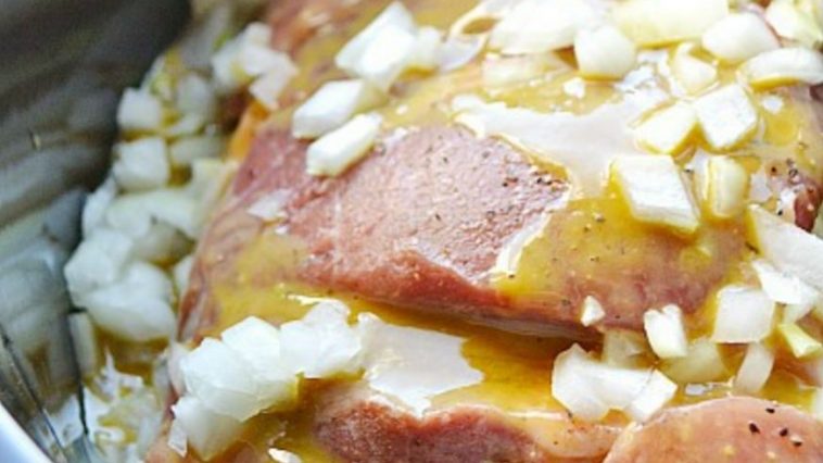 Honey Mustard Slow Cooker Pork Roast Recipe