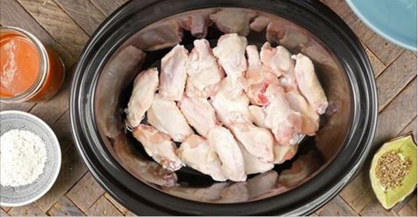 Put chicken wings in a slow cooker, 3 hours later you’ll be licking your fingers
