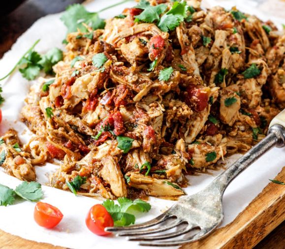 EASY SLOW COOKER SHREDDED MEXICAN CHICKEN – Recipes 2 Day