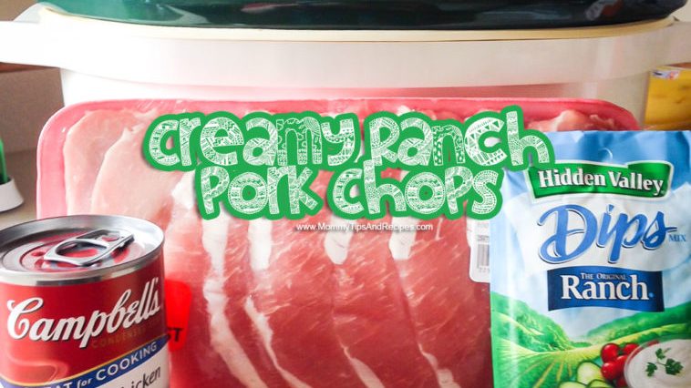 Crockpot Ranch Pork Chops