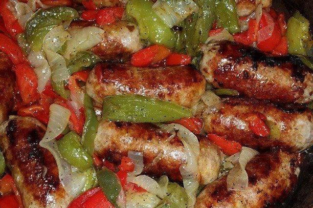 Sausage Peppers and Onions