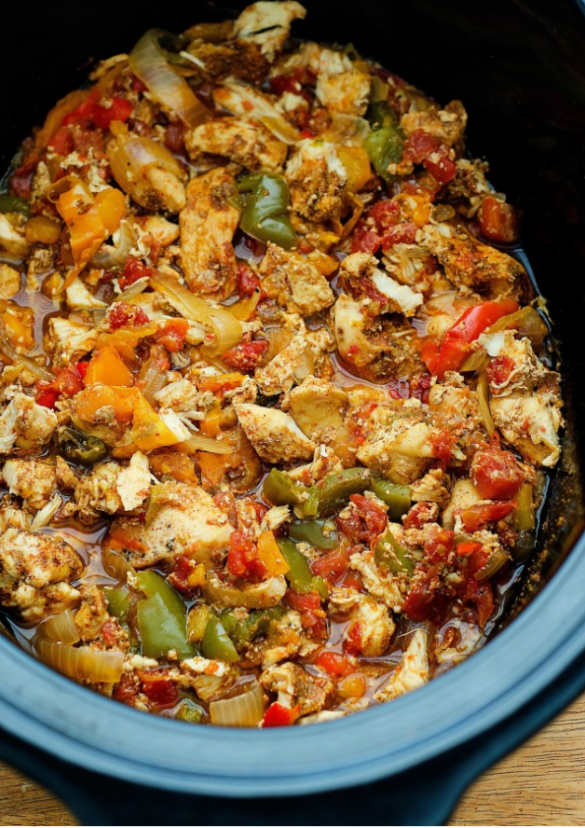 Best CROCK POT CHICKEN FAJITA Recipe – Recipes 2 Day