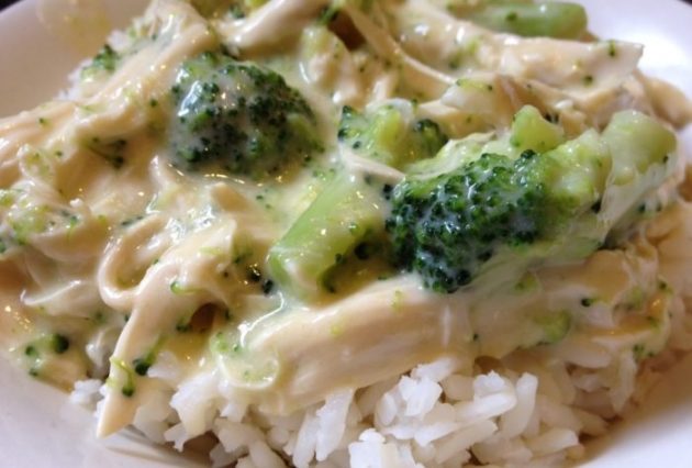 Slow Cooker Chicken Rice and Broccoli