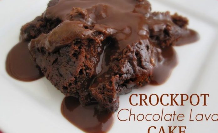 CROCKPOT CHOCOLATE LAVA CAKE
