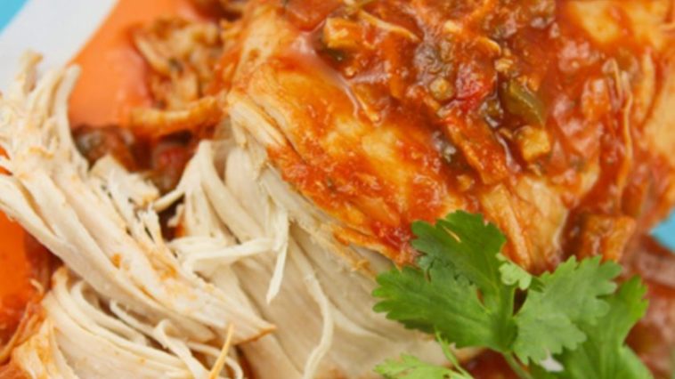 SLOW COOKER CILANTRO LIME CHICKEN