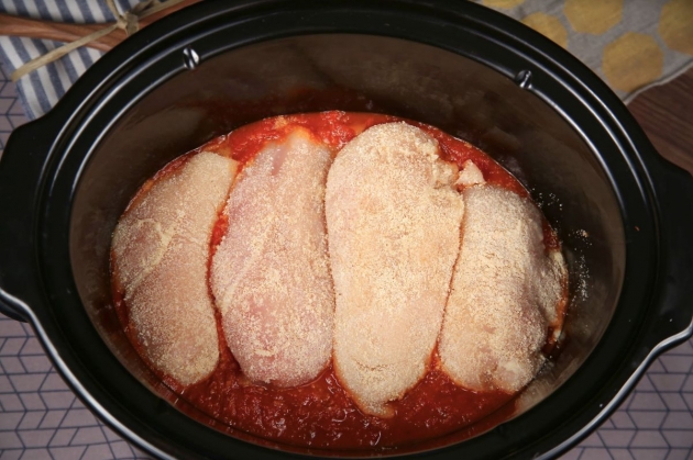 Get breaded chicken so crisp, no one will believe it came out of a slow cooker