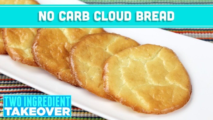 No-Carb Cloud Bread from 3 Ingredients