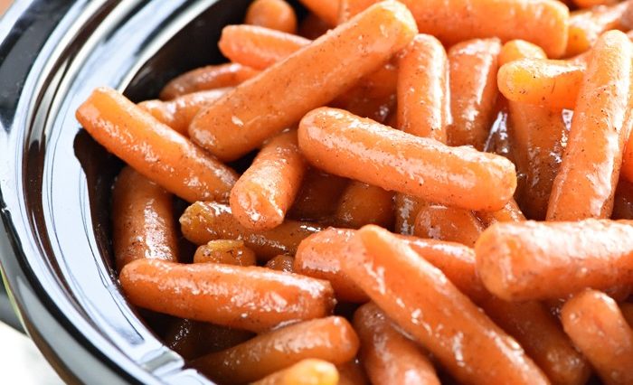 Slow Cooker Honey Cinnamon Carrots
