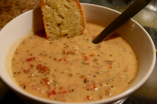 Tomato Basil Parmesan Soup