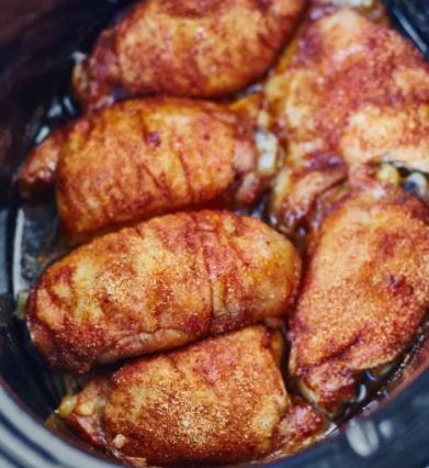 How To Make Crispy, Juicy Chicken Thighs in the Slow Cooker