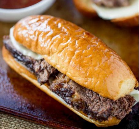 The ULTIMATE Slow Cooker French Dip Sandwiches