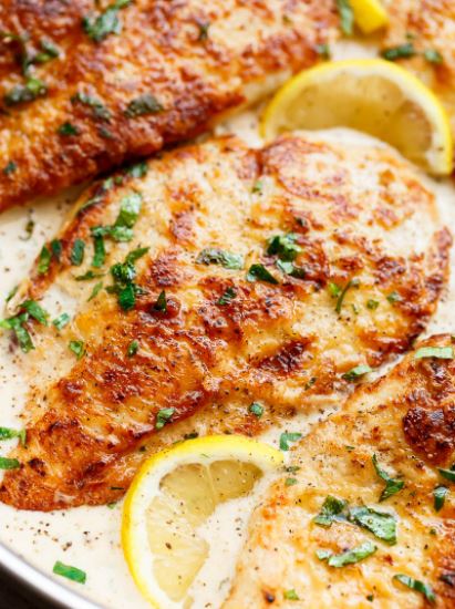 SLOW COOKER CREAMY LEMON CHICKEN – Recipes 2 Day