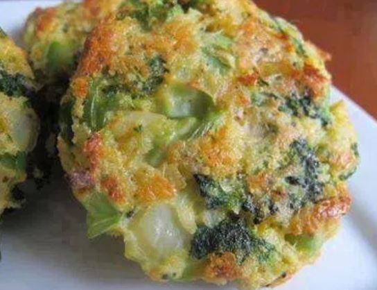 8 broccoli patties