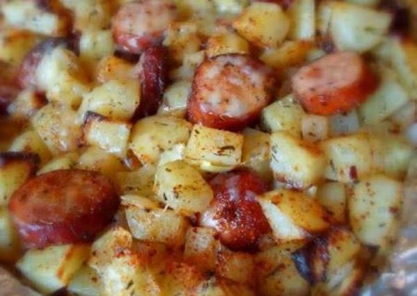 Best Oven Roasted Smoked Sausage and Potatoes Recipe