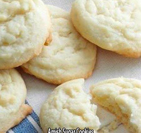 Amish Sugar Cookies Recipe