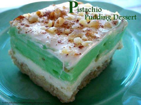 Pistachio Pudding Dessert