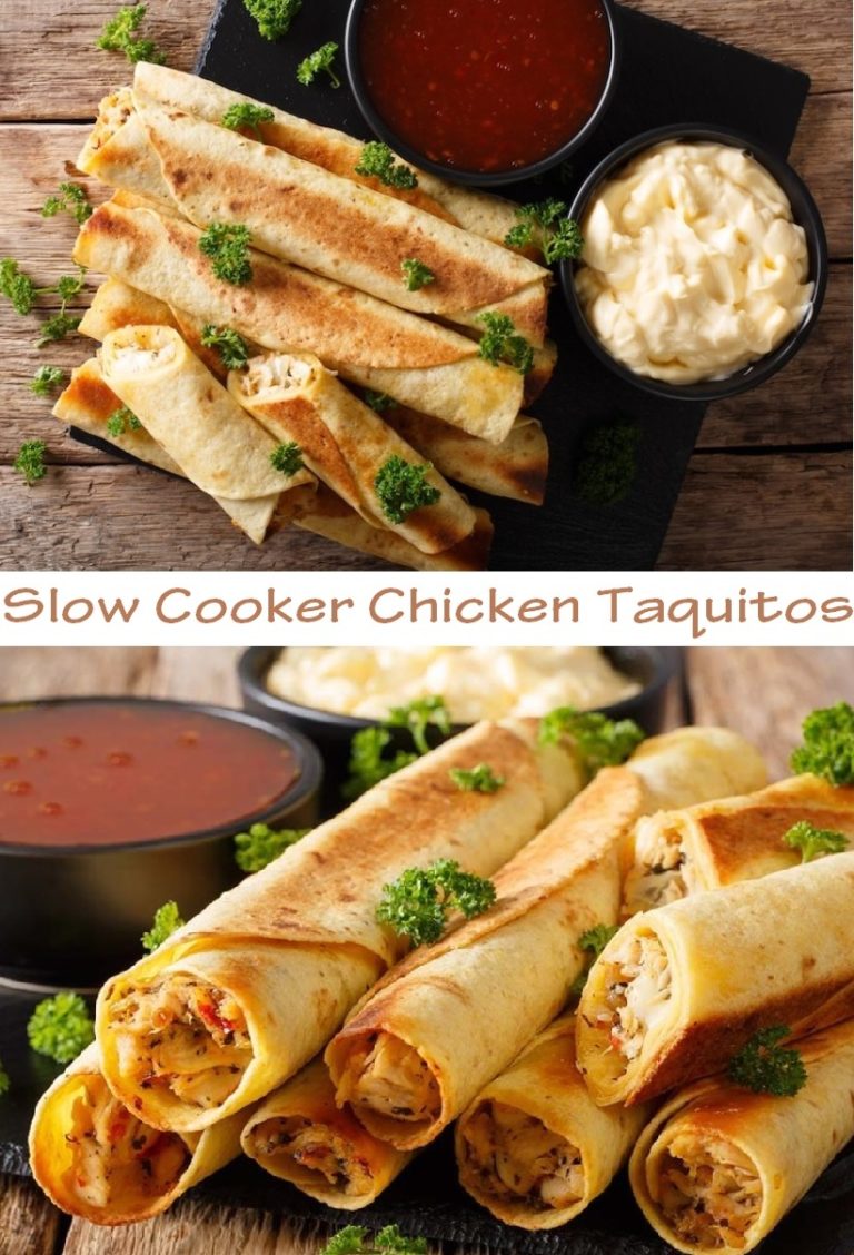 Slow Cooker Cream Cheese Chicken Taquitos Recipes 2 Day