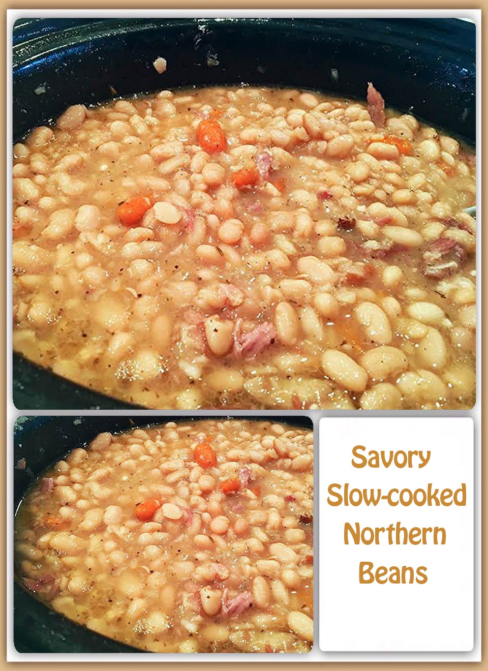 Savory Slowcooked Northern Beans Recipes 2 Day