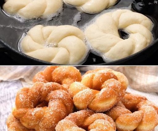 HOMEMADE FRIED DONUTS
