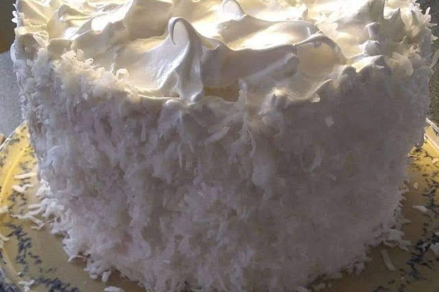 Coconut Cake with 7 minute Frosting Recipe !!!
