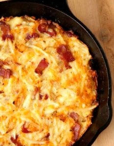 BACON EGG AND HASH BROWN CASSEROLE FOR A LAZY WEEKEND BREAKFAST ...