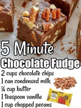 How to make 5 Minute Chocolate Fudge